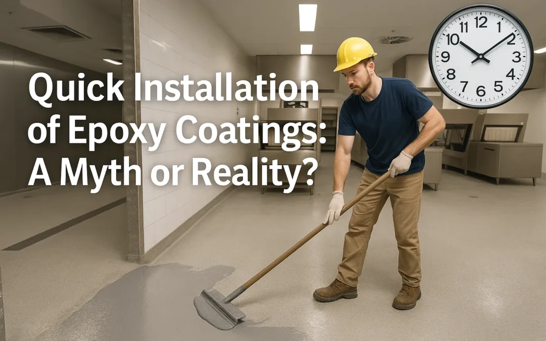 Quick Installation of Epoxy Coatings: A Myth or Reality?