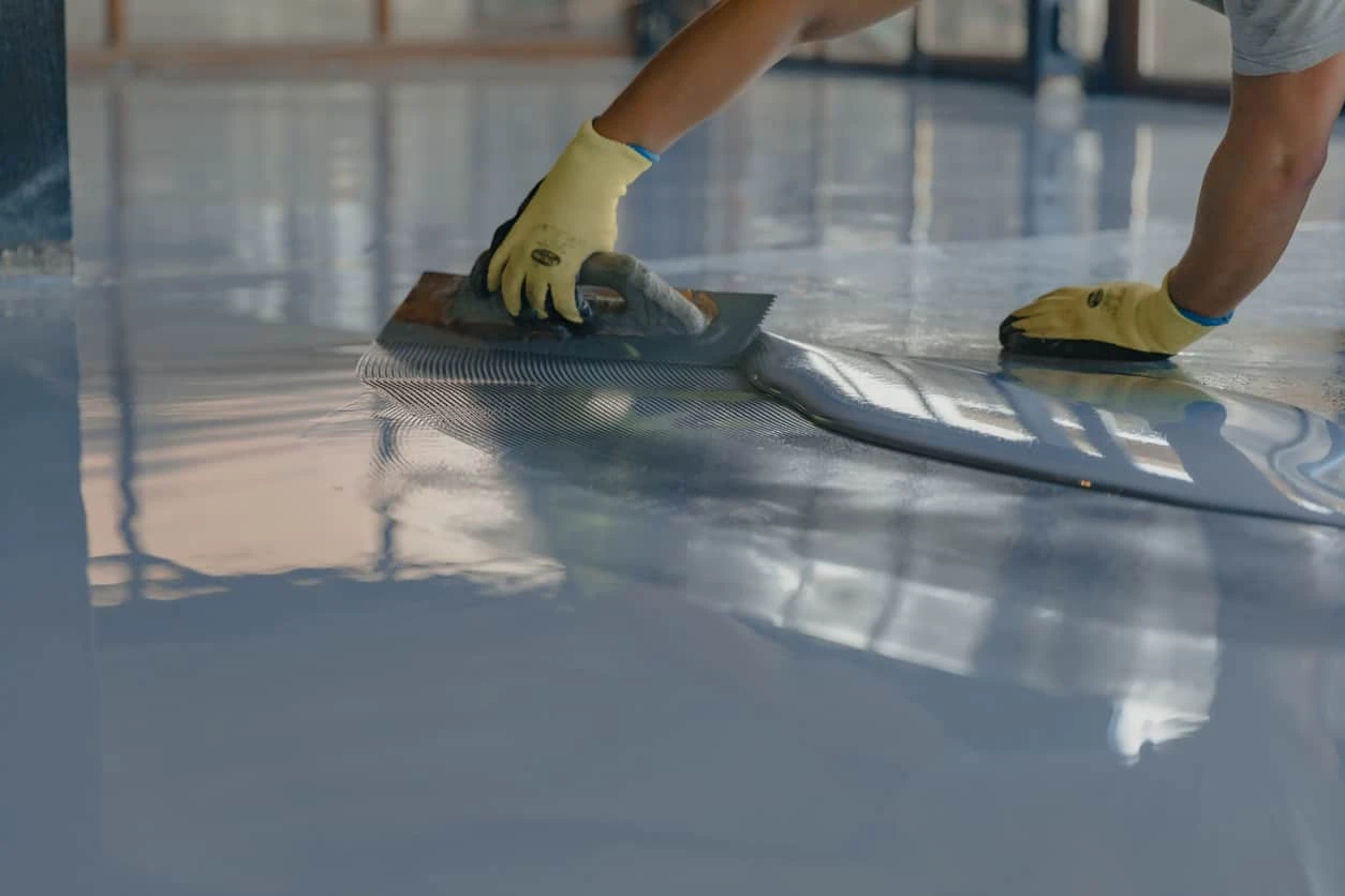 Epoxy-flooring